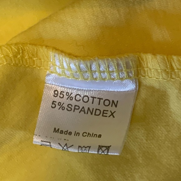 Huhot fit and flare dress (yellow) (size M) - Picture 5 of 7